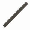 Self adheres black Brushed stainless decorative strip