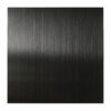 Self adheres black Brushed stainless decorative strip