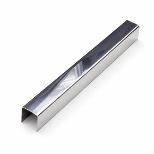 Nature Color Mirror finish 8x8x8 U style Stainless Trim Strip