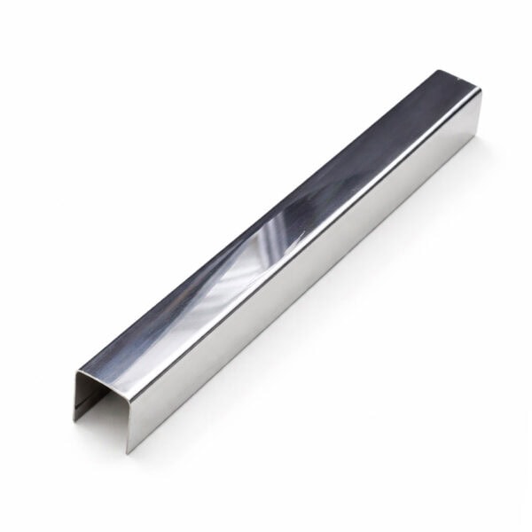 Nature Color Mirror finish 8x8x8 U style Stainless Trim Strip