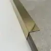 25x25 L profile in mirror Champagne Gold