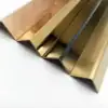 25x25 L profile in mirror Champagne Gold