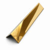 25x25 L profile in mirror Champagne Gold