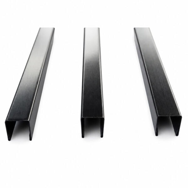 Nature Color Mirror finish 8x8x8 U style Stainless Trim Strip