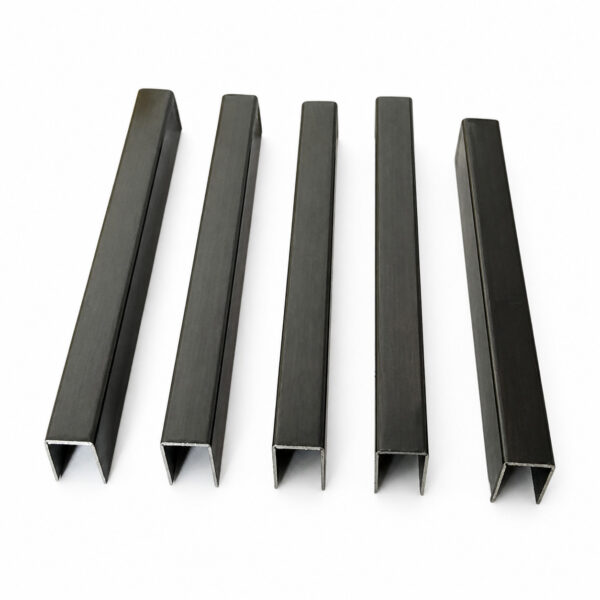 Nature Color Mirror finish 8x8x8 U style Stainless Trim Strip