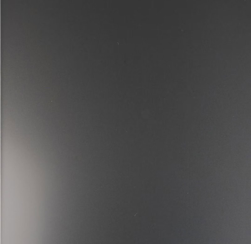 8k sandblasted plated black titanium matte