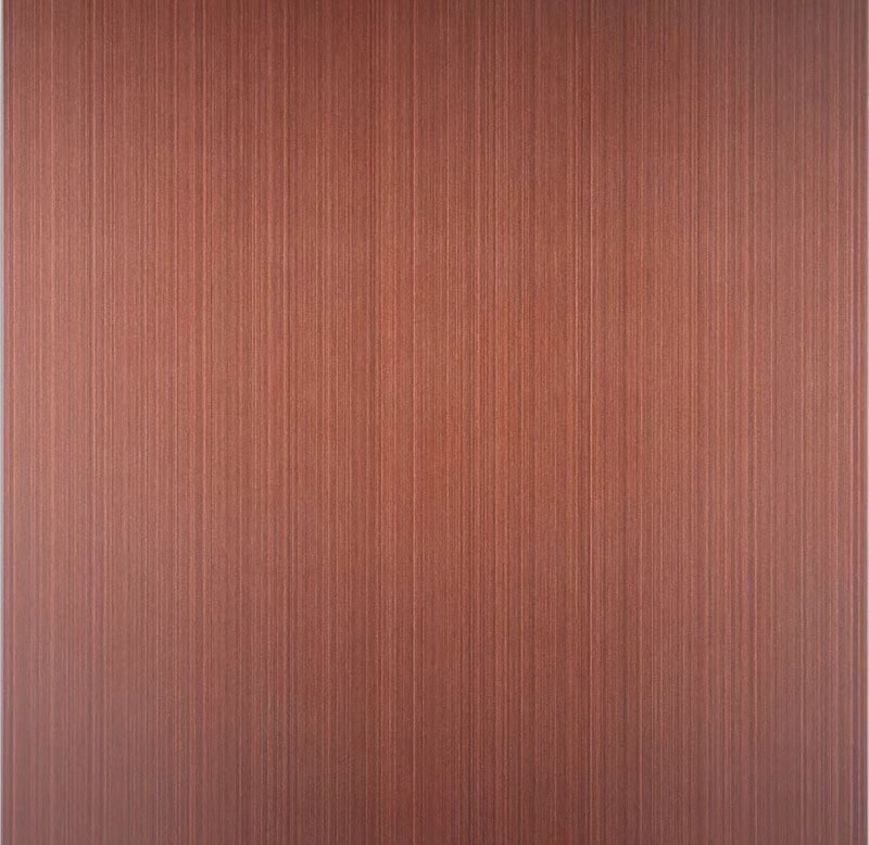 brushed nano red copper