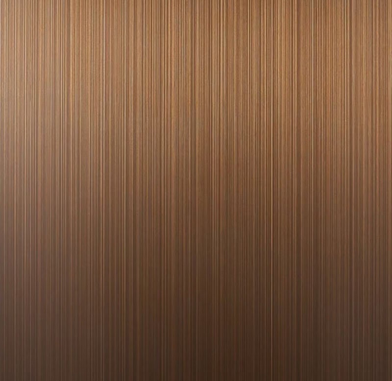 brushed nano yellow copper