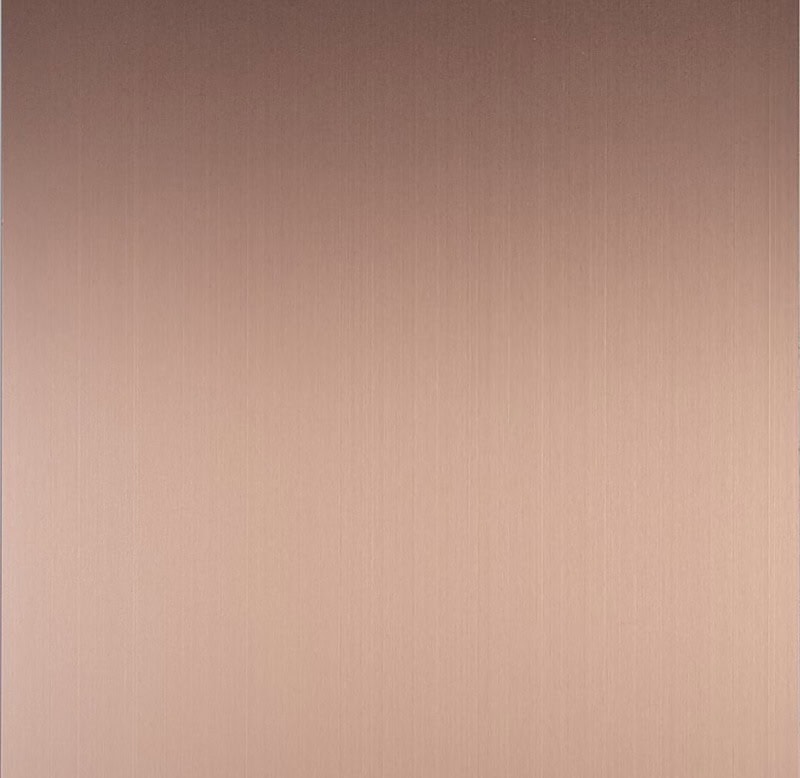 brushed plated antieke copper matte