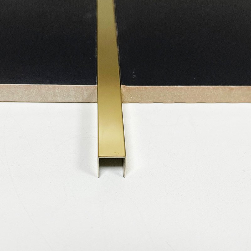 U-channel tile trim